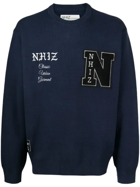 izzue Sweatshirt mit Patch-Detail