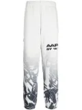 AAPE BY *A BATHING APE® logo-print graphic-print track pants - Grey