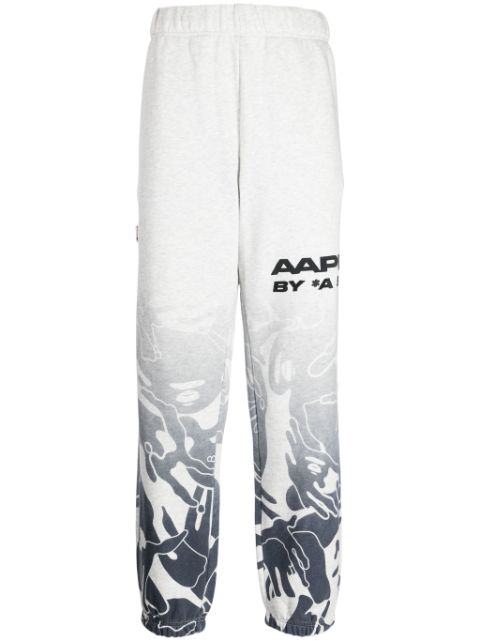 AAPE BY *A BATHING APE logo-print graphic-print track pants Men