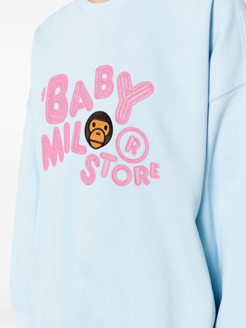 *BABY MILO STORE BY *A BATHING APE Fleece sweater Blauw