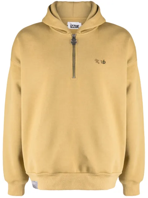 izzue hoodie con estampado fotográfico