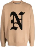 izzue long-sleeve jumper - Brown