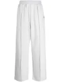 izzue wide-leg track pants - Grey