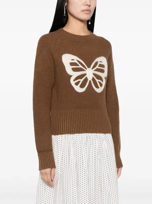 Gucci hotsell butterfly sweater