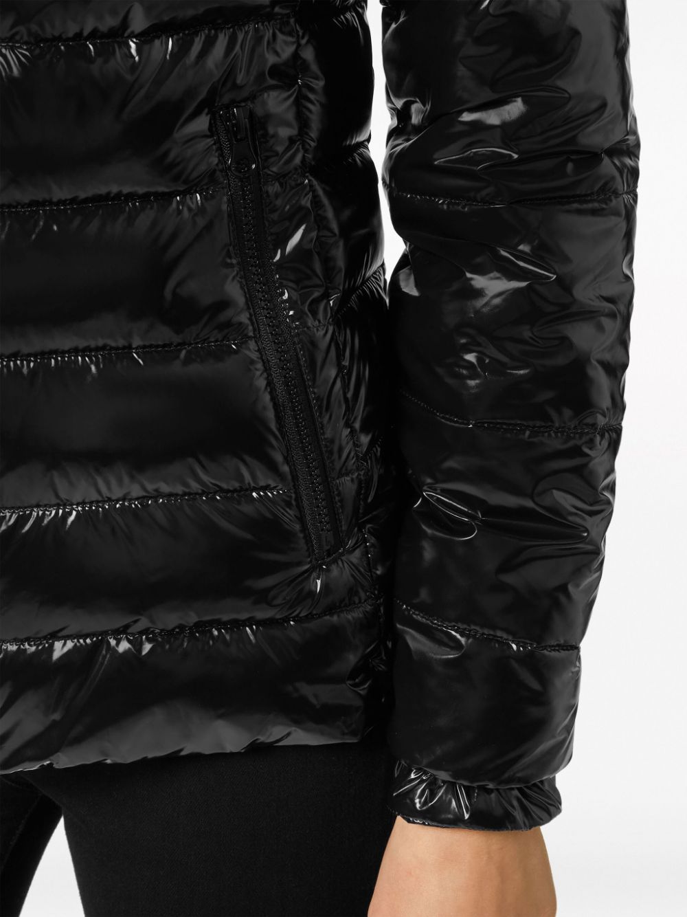 Philipp Plein logo-plaque puffer jacket Women