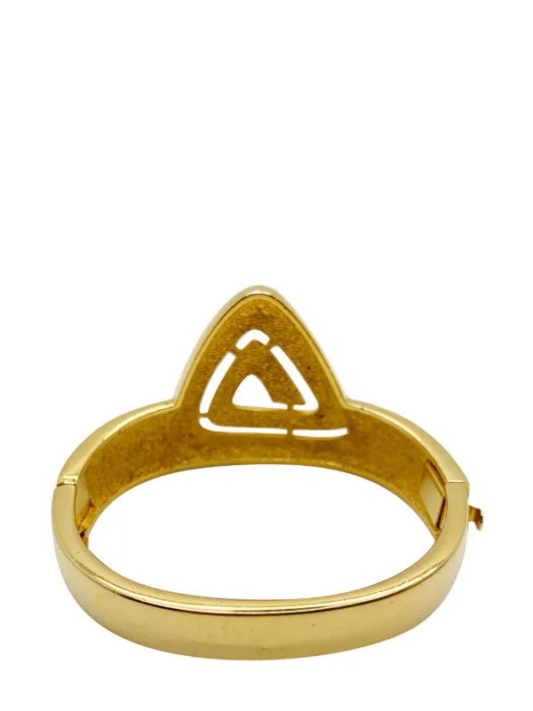 Givenchy Pre-Owned Vintage Givenchy Modernist Cuff Dated 1976