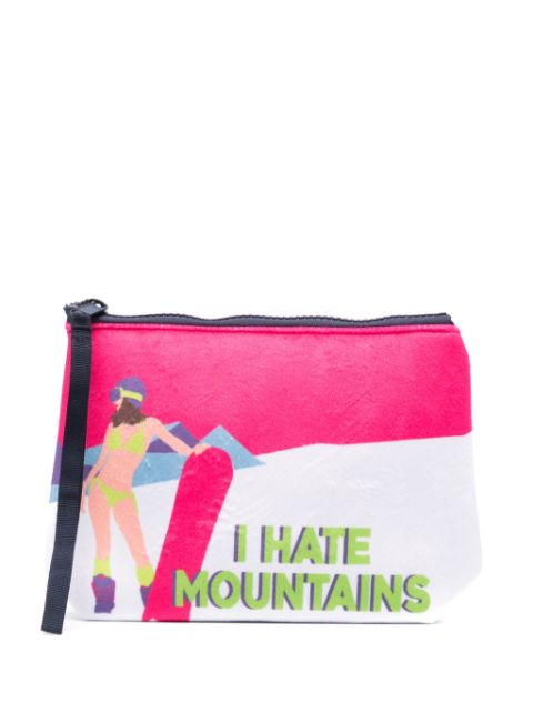 MC2 Saint Barth Aline W-Hate Girl graphic-print pouch bag Women