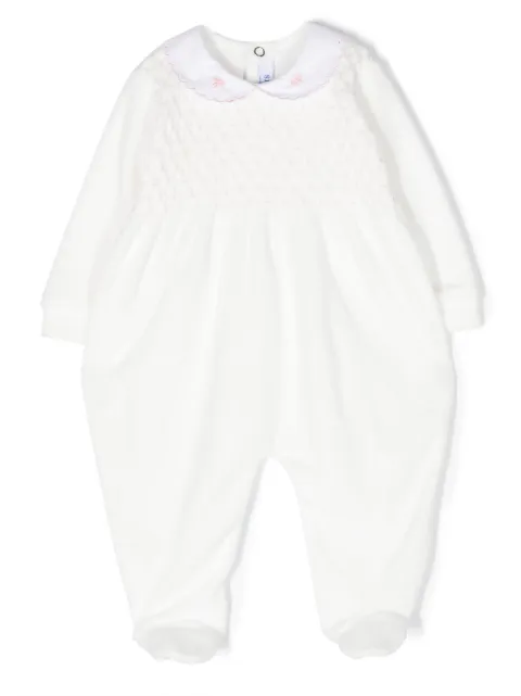 Siola smocked-panel long-sleeve tracksuit