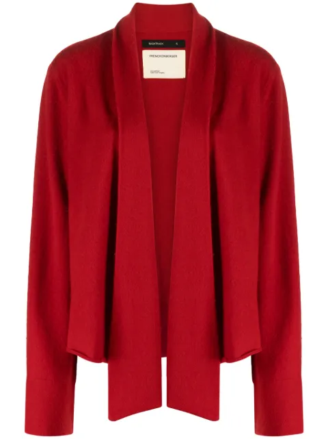 Frenckenberger asymmetric cashmere cardigan