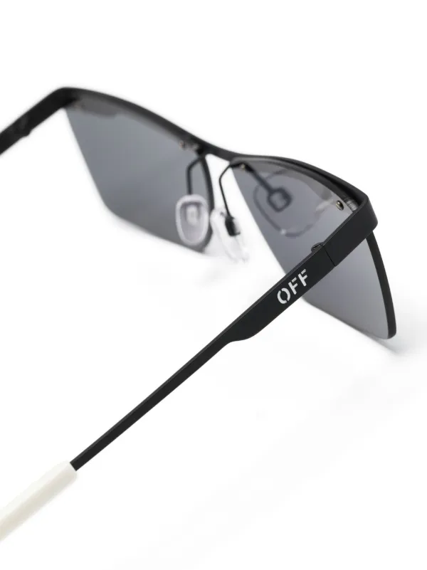 Off-White Eyewear Rimini rectangle-frame Sunglasses | Black