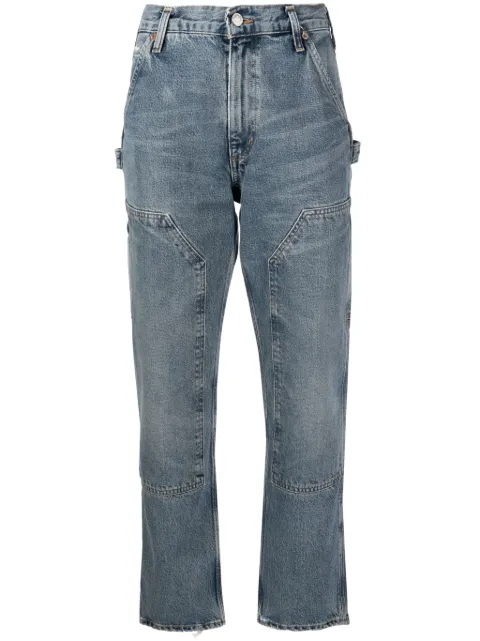 AGOLDE Rami high-rise straight-leg jeans 