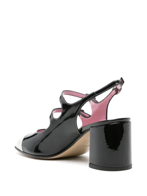 Carel Paris Papaya 60mm patent-leather pumps 331941 - 2
