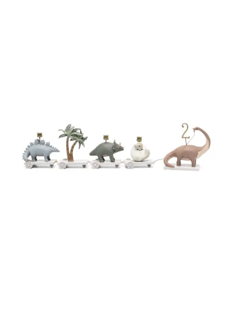 Konges Sløjd juego de cinco juguetes tren de cumpleaños Dinomite