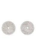 Santa Brands crystal-embellished nipples cover - Silver
