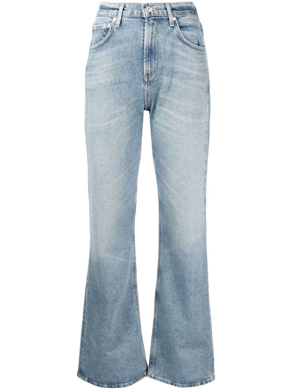 Citizens of Humanity Vidia high-waisted flared jeans - Blu