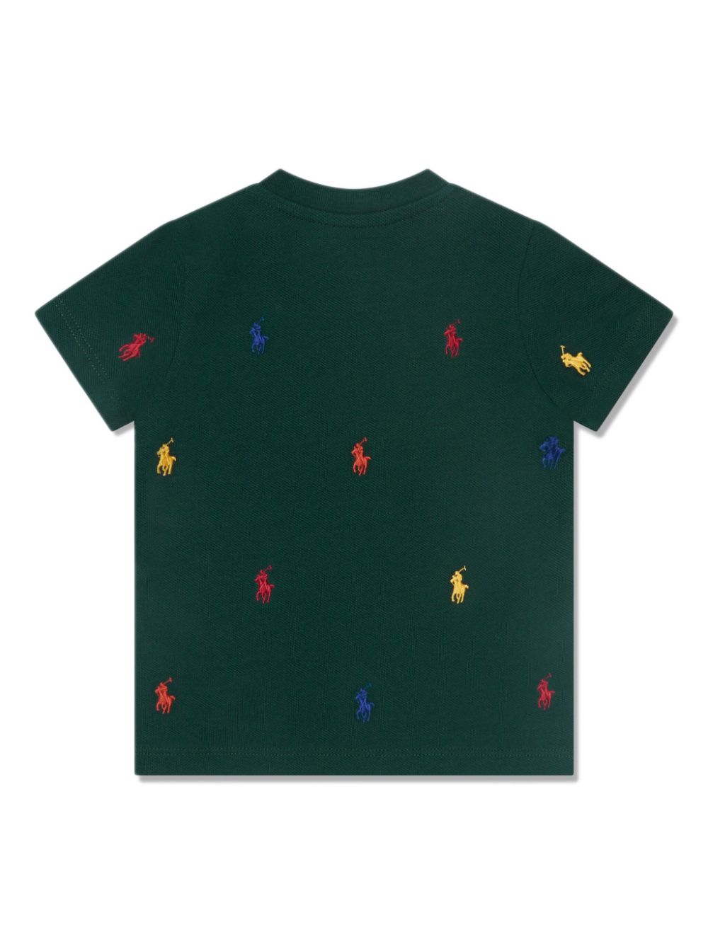 Ralph Lauren Kids Polo Pony cotton T-shirt - Groen