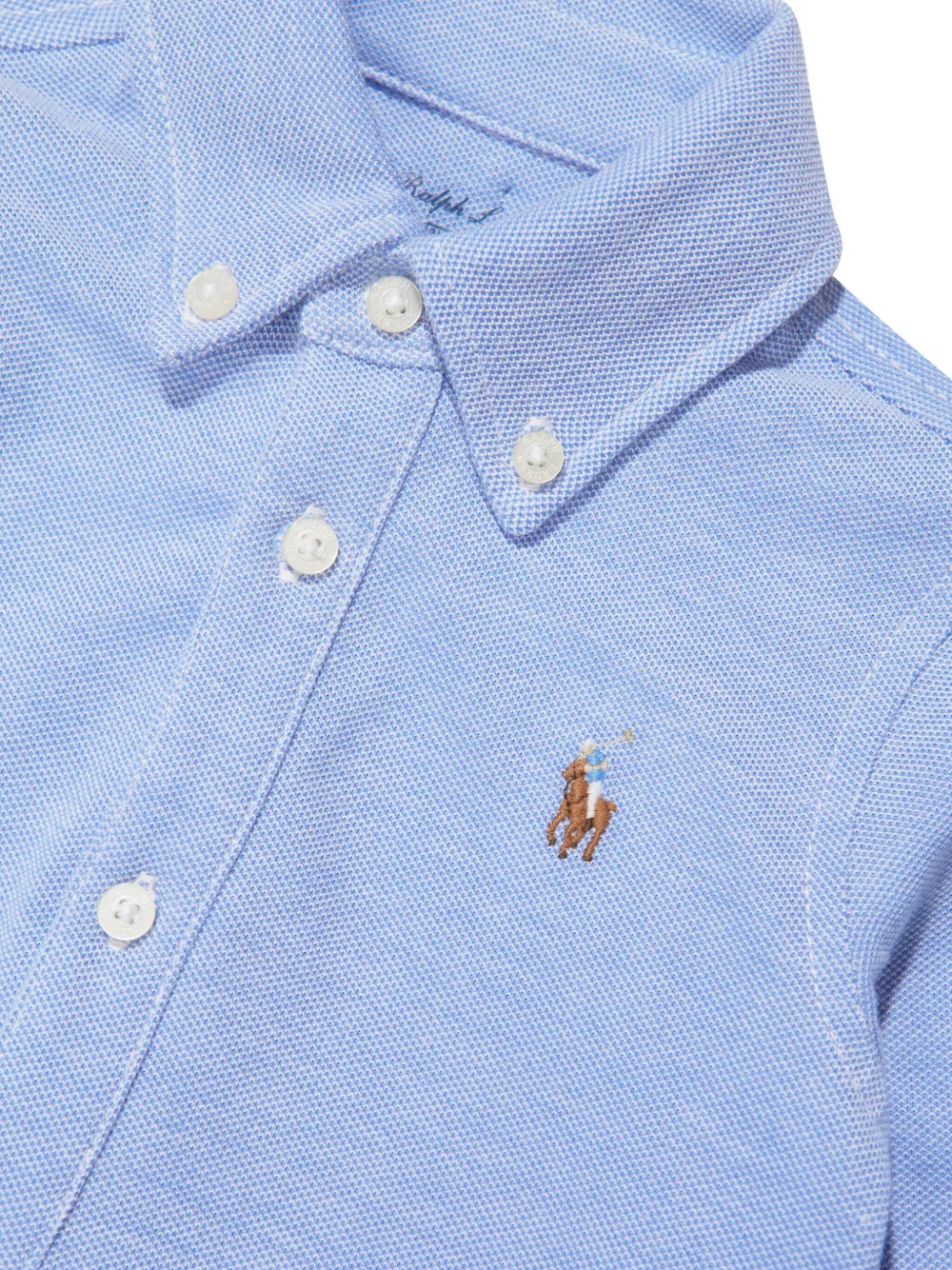 POLO RALPH LAUREN KIDS Katoenen body Blauw