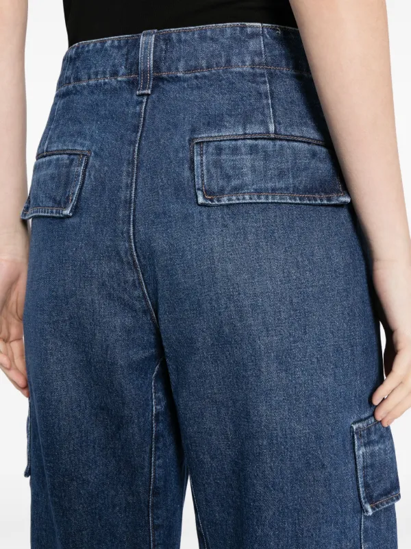 Citizens Of Humanity Delena high-waisted Cargo Jeans | Blue