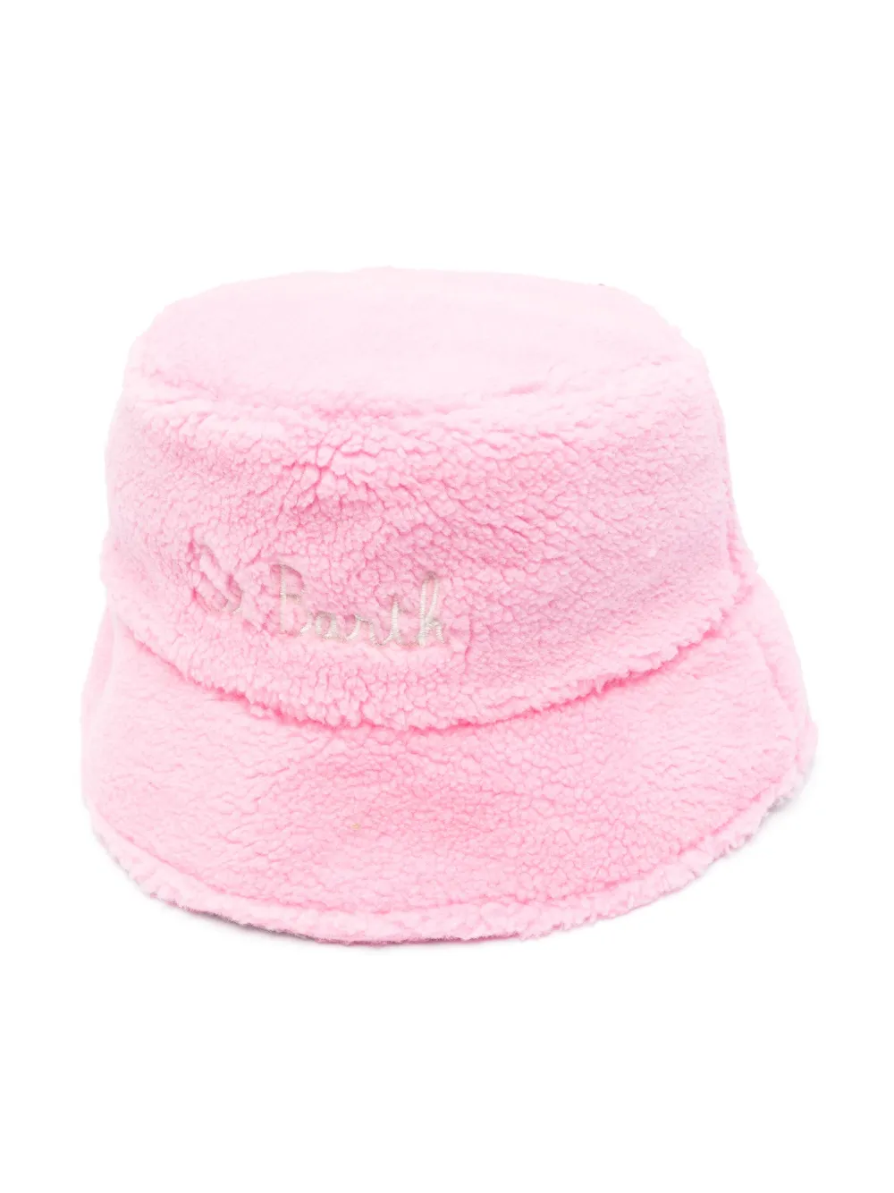 MC2 Saint Barth Kids Jude vissershoed met geborduurd logo Roze