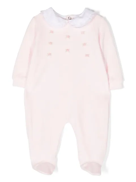 Siola floral-embroidered long-sleeve tracksuit