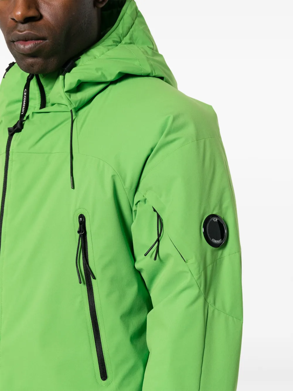 C.P. Company Jack met capuchon Groen