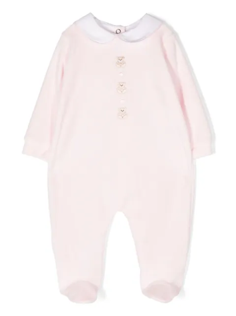 Siola bear-embroidered long-sleeve tracksuit