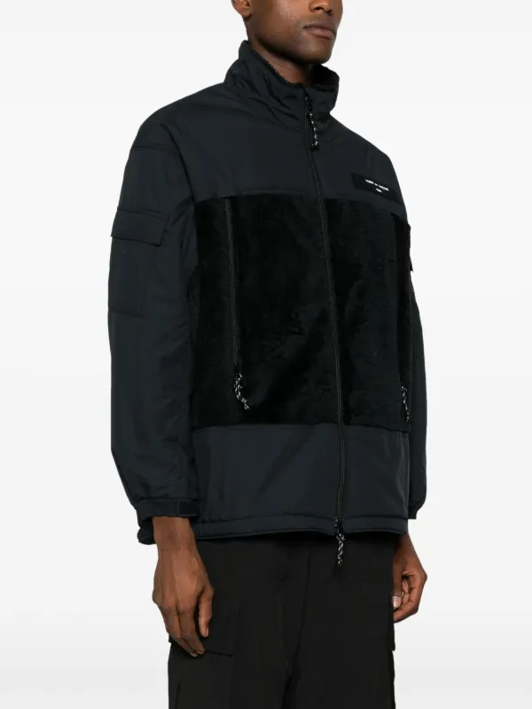 Comme Des Garçons Homme zip-up Panelled Jacket - Farfetch