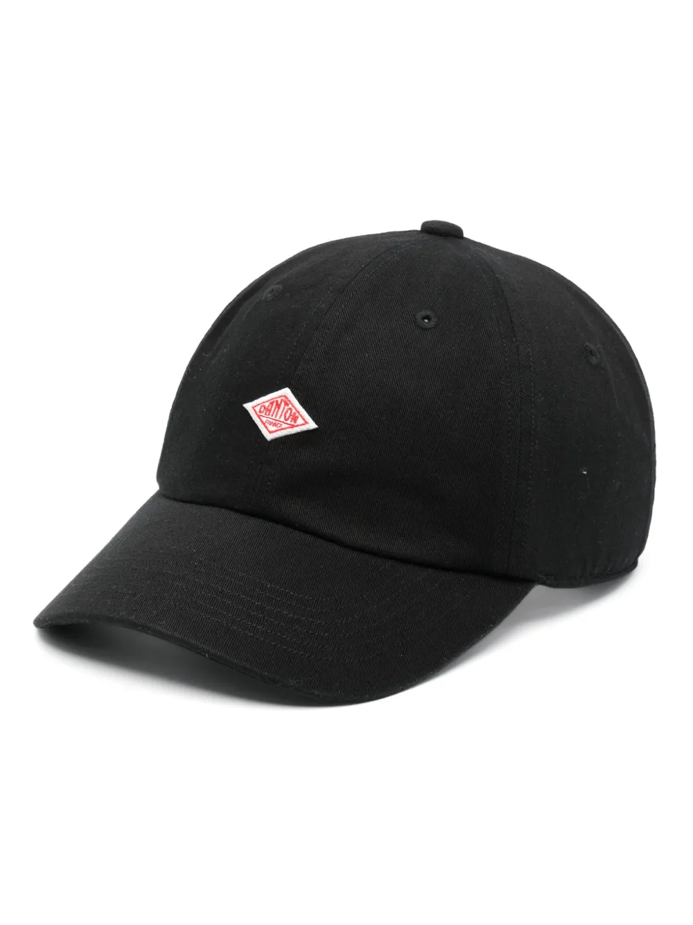Danton logo-patch cotton-twill baseball cap - Nero