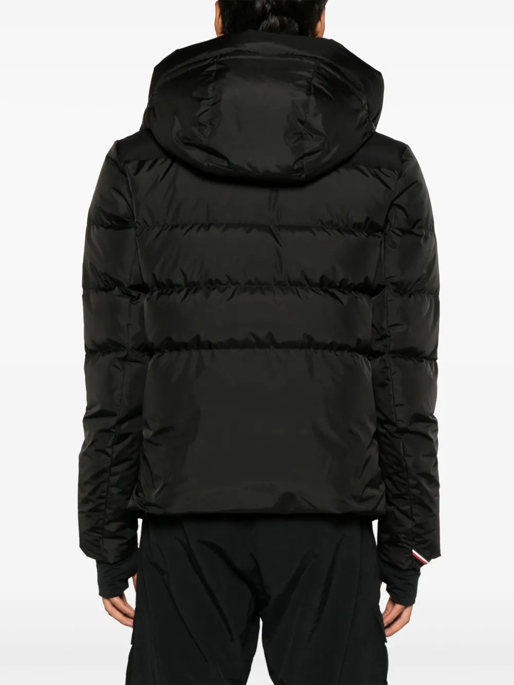 Moncler Grenoble Rodenberg donsjack met capuchon Zwart