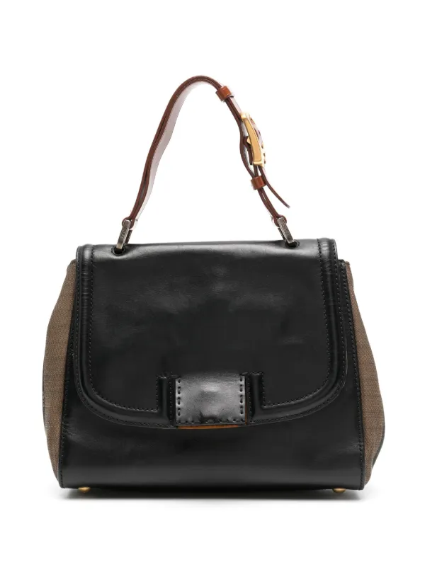 Fendi Pre Owned Silvana two way Bag Farfetch