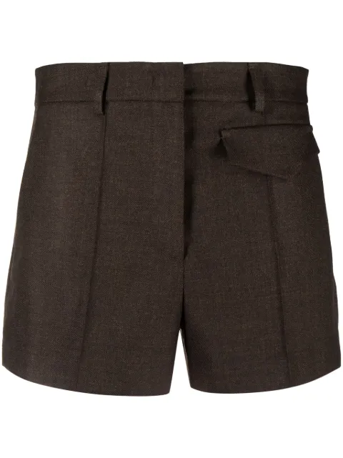 Blanca Vita shorts de tiro medio Salicaria