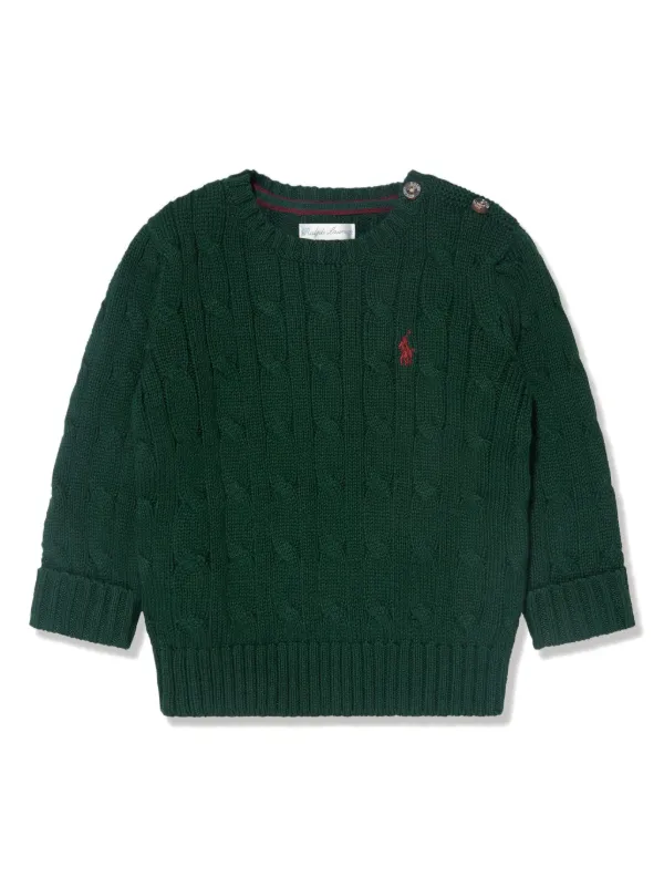 Ralph lauren jumper green best sale