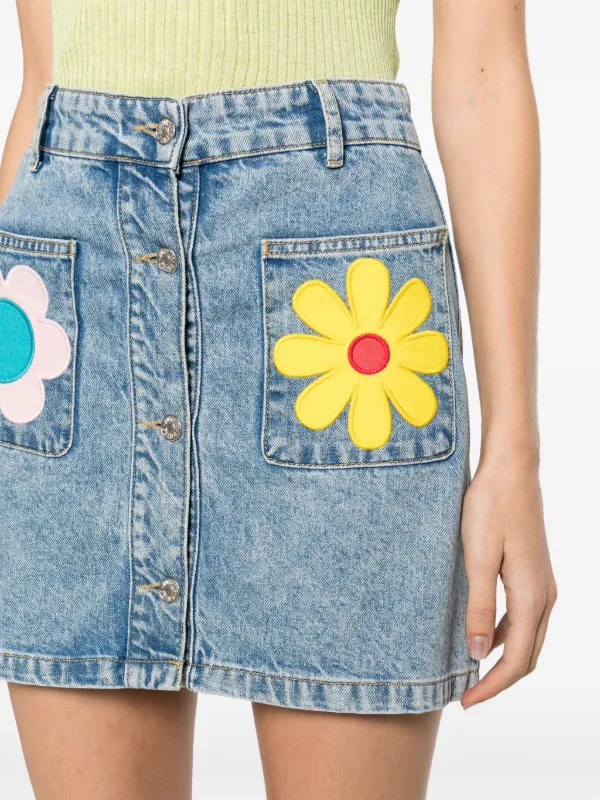 ミニスカート MOSCHINO Women Skirts J0124 0522 0285 Blue 22363476_52320430_600.jpg