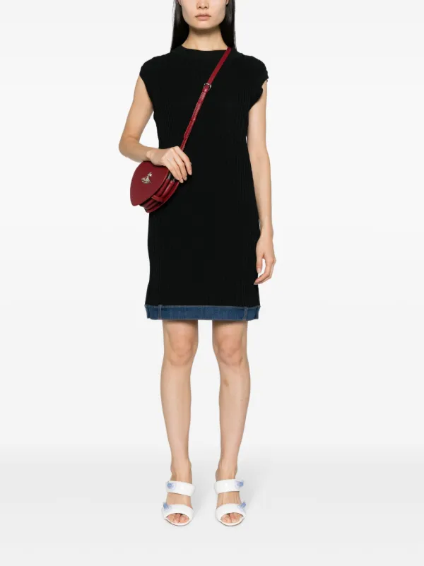 ワンピース Moschino Jeans Ribbed Dress MOSCHINO JEANS - RIBBED DRESS - Eleonora Bonucci