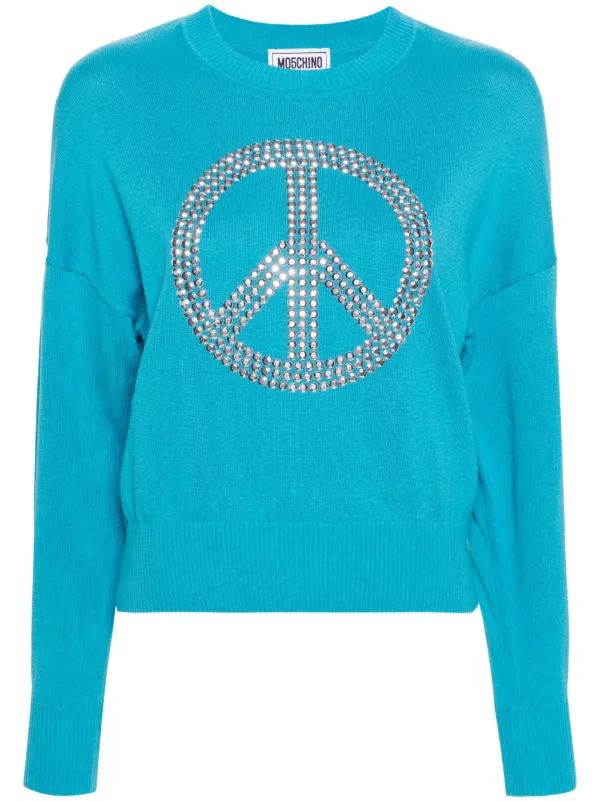 Moschino on sale studded jumper