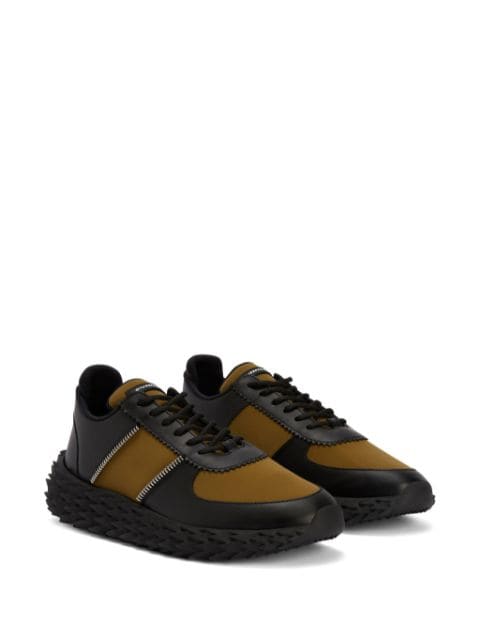 Urchin panelled sneakers