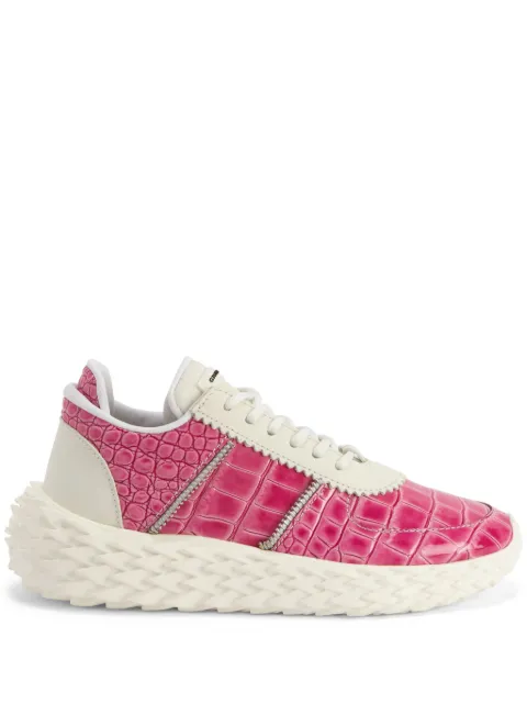 Giuseppe Zanotti Urchin crocodile-embossed sneakers 