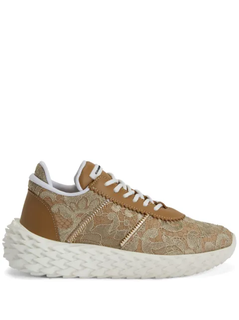 Giuseppe Zanotti Urchin lace-overlay sneakers