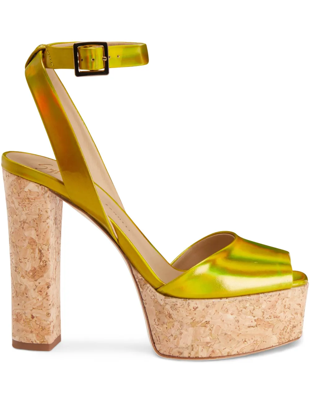 Giuseppe Zanotti 120mm Betty sandals Yellow