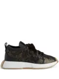 Giuseppe Zanotti Ferox reptile-print sneakers - Black