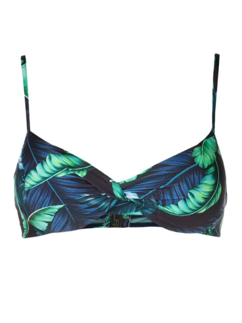 Lygia & Nanny top de bikini Cassis