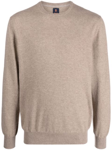 Boggi Milano crew-neck cashmere jumper Men