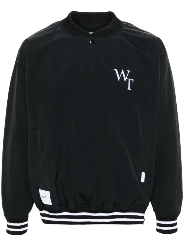 WTAPS logo-embroidered Bomber Jacket - Farfetch