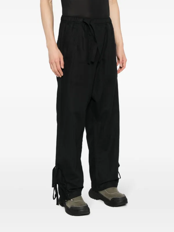 Maharishi Shinobi organic-cotton Blend Track Pants | Black | FARFETCH