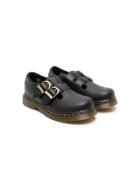 Dr. Martens Kids 8065 Mary Jane leather loafers