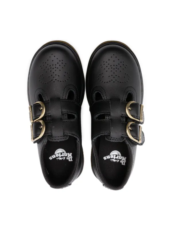 Dr. Martens Kids 8065 メリージェーン ローファー | ブラック