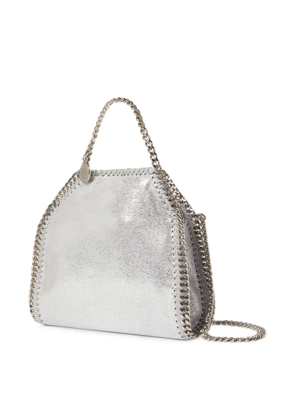 Stella McCartney Falabella schoudertas met ketting afwerking Zilver