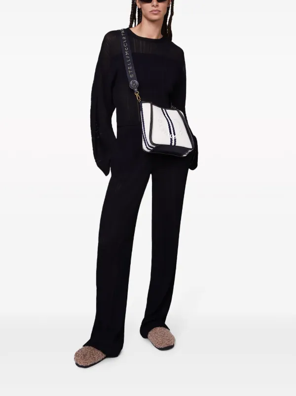 Stella McCartney Blusa Com Efeito Plissado Preto FARFETCH BR