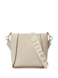 Stella McCartney Stella Logo vegan-leather shoulder bag - Neutrals