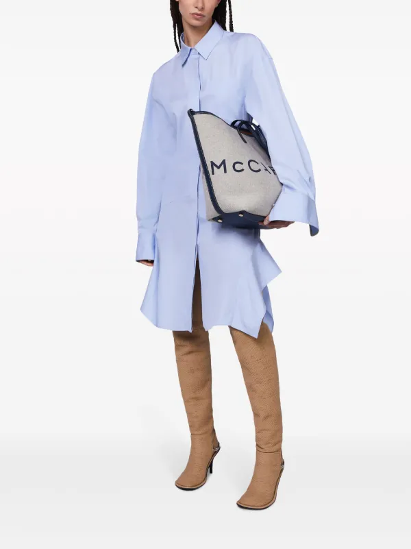 【Stella McCartney】コットンシャツドレス Stella McCartney コットン シャツドレス | ブルー | FARFETCH JP